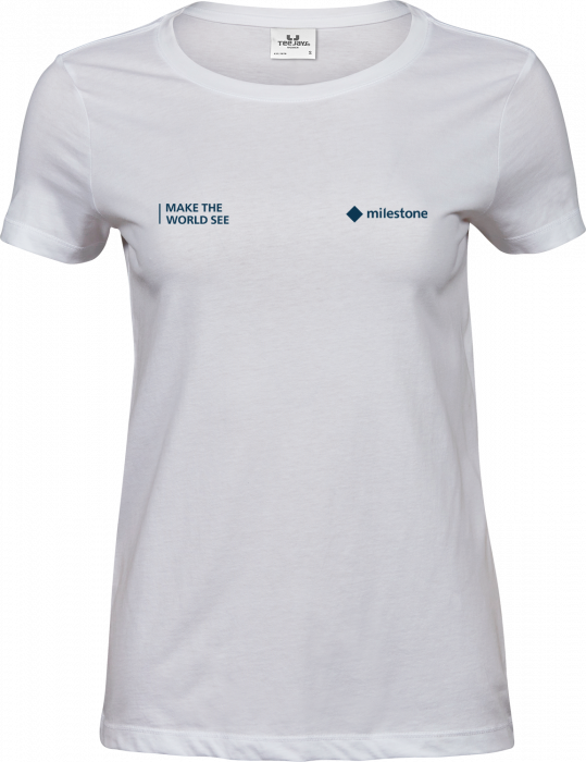 Tee Jays - Milestone T-Shirt (Dame) - Hvid