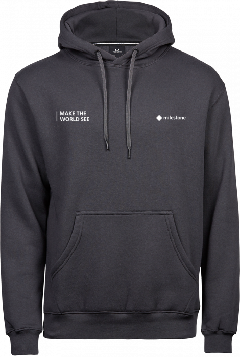 Tee Jays - Milestone Hooded Sweatshirt - Mørkegrå