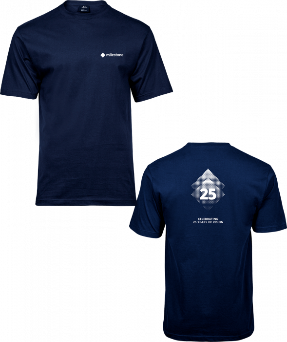 Tee Jays - Milestone 25-Year Anniversary T-Shirt - Navy