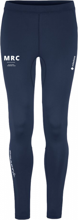 Craft - Milestone Running Tights Men - Azul-marinho