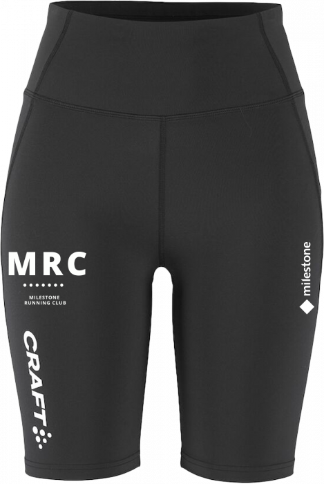 Craft - Milestone Short Tights Women - Black