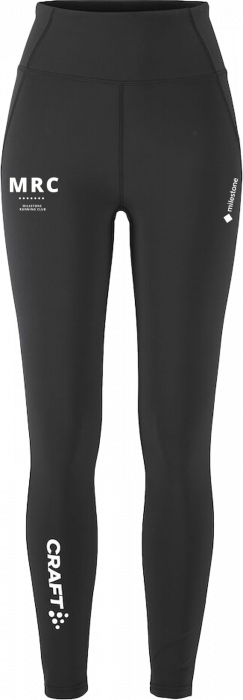 Craft - Milestone Running Tights Women - Black