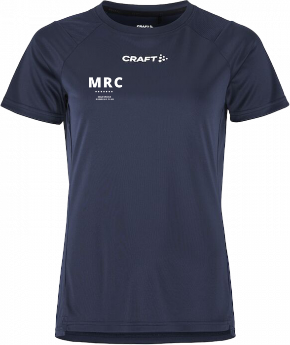 Craft - Milestone Short Sleeve Running T-Shirt Women - Navy blue