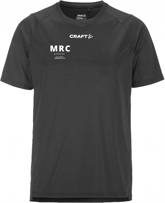 Craft - Milestone Short Sleeve Running T-Shirt Men - Black