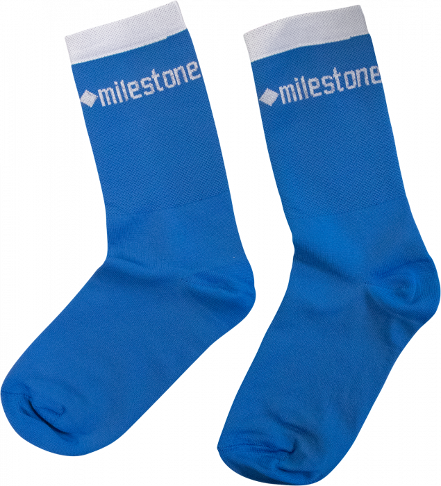 GSG - Milestone Cycling Sock - MIlestone blue